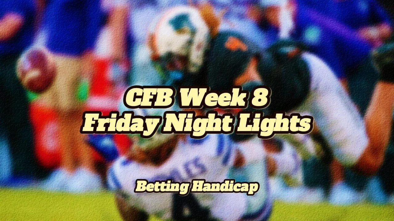 CFB Week 8: Friday Night Lights