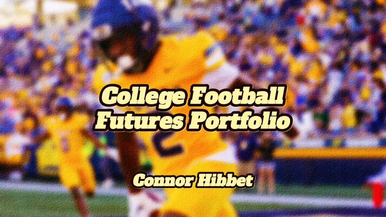 2025 College Football Futures Portfolio