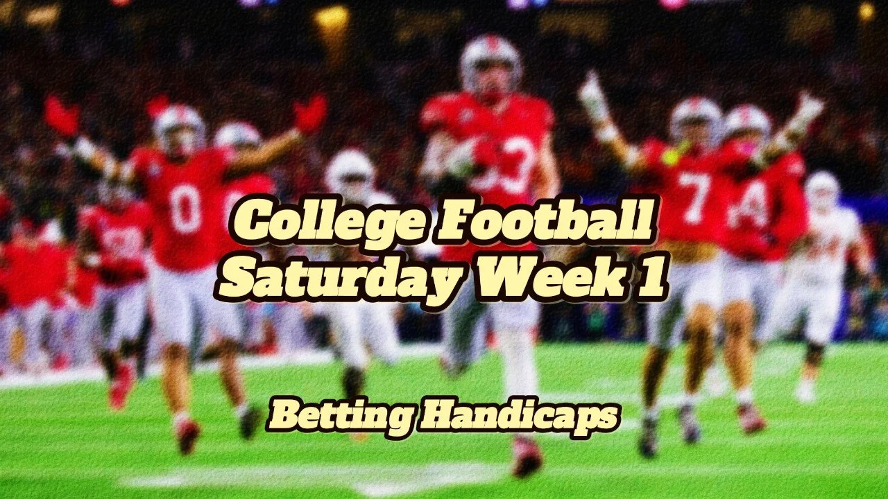 Saturday Week 1 Handicaps