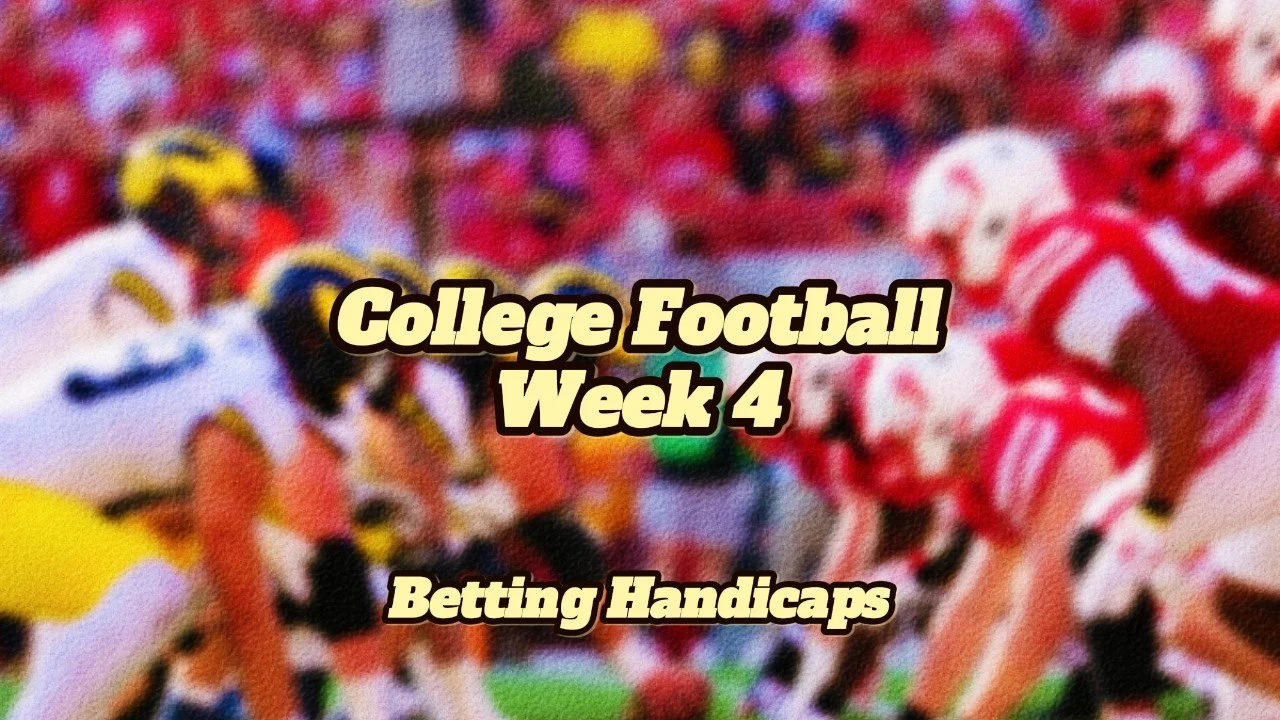 Saturday Week 4 Handicaps
