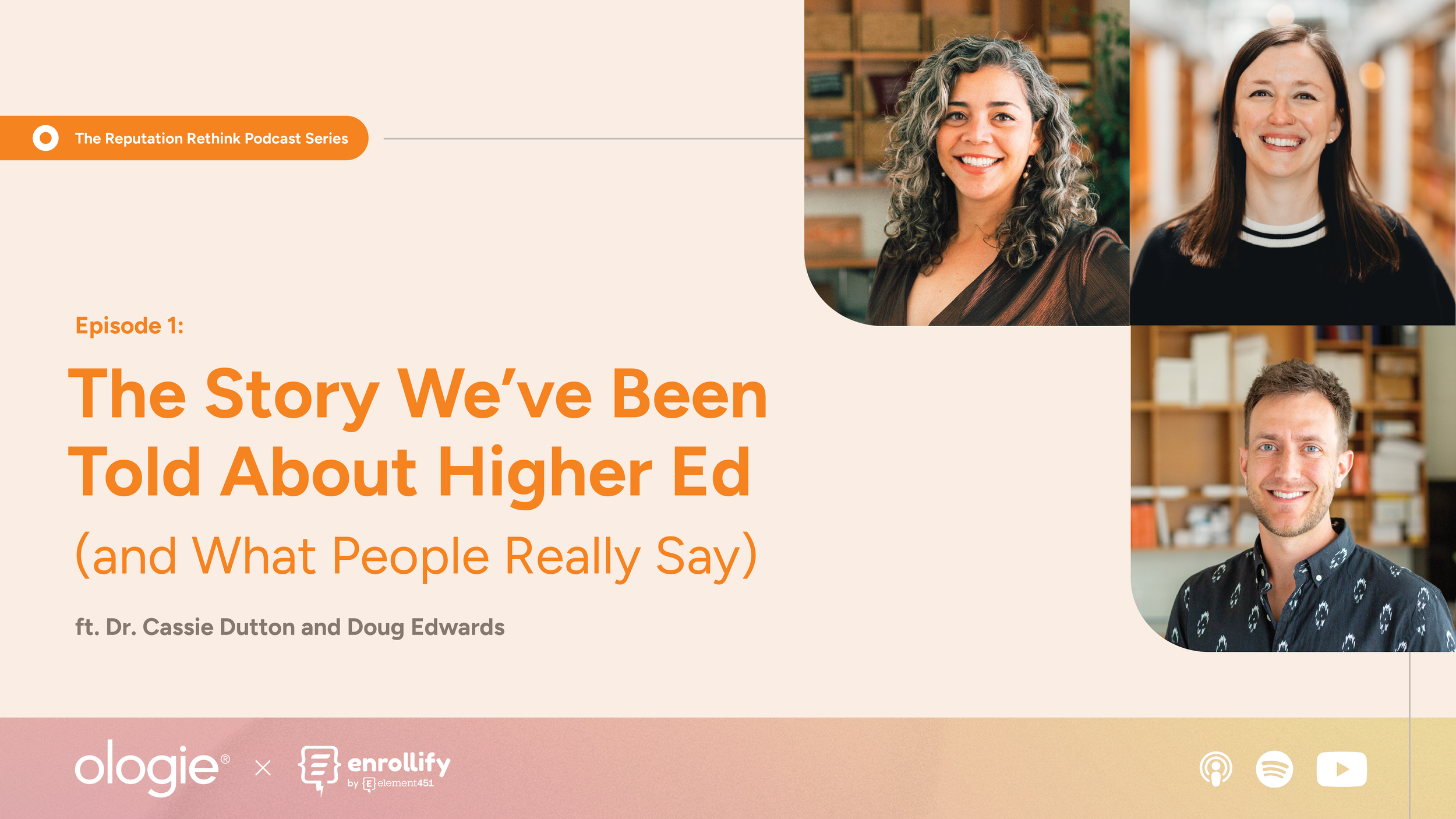 The story we've been told about Higher Ed (and what people really say)