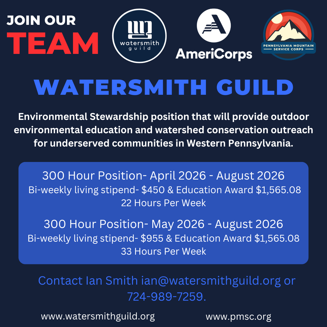 Seeking an Environmental Educator and Outdoor Adventure Leader: AmeriCorps Position