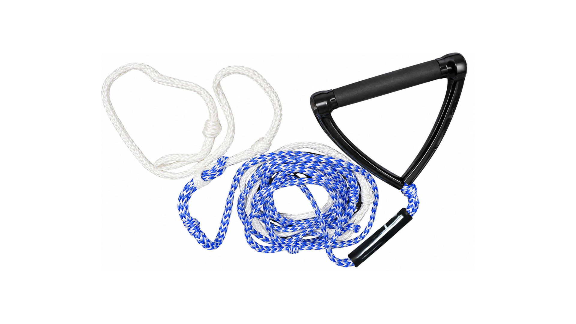 24' (BLUE/WHITE) Traditional Wakesurf Rope - Lightweight
