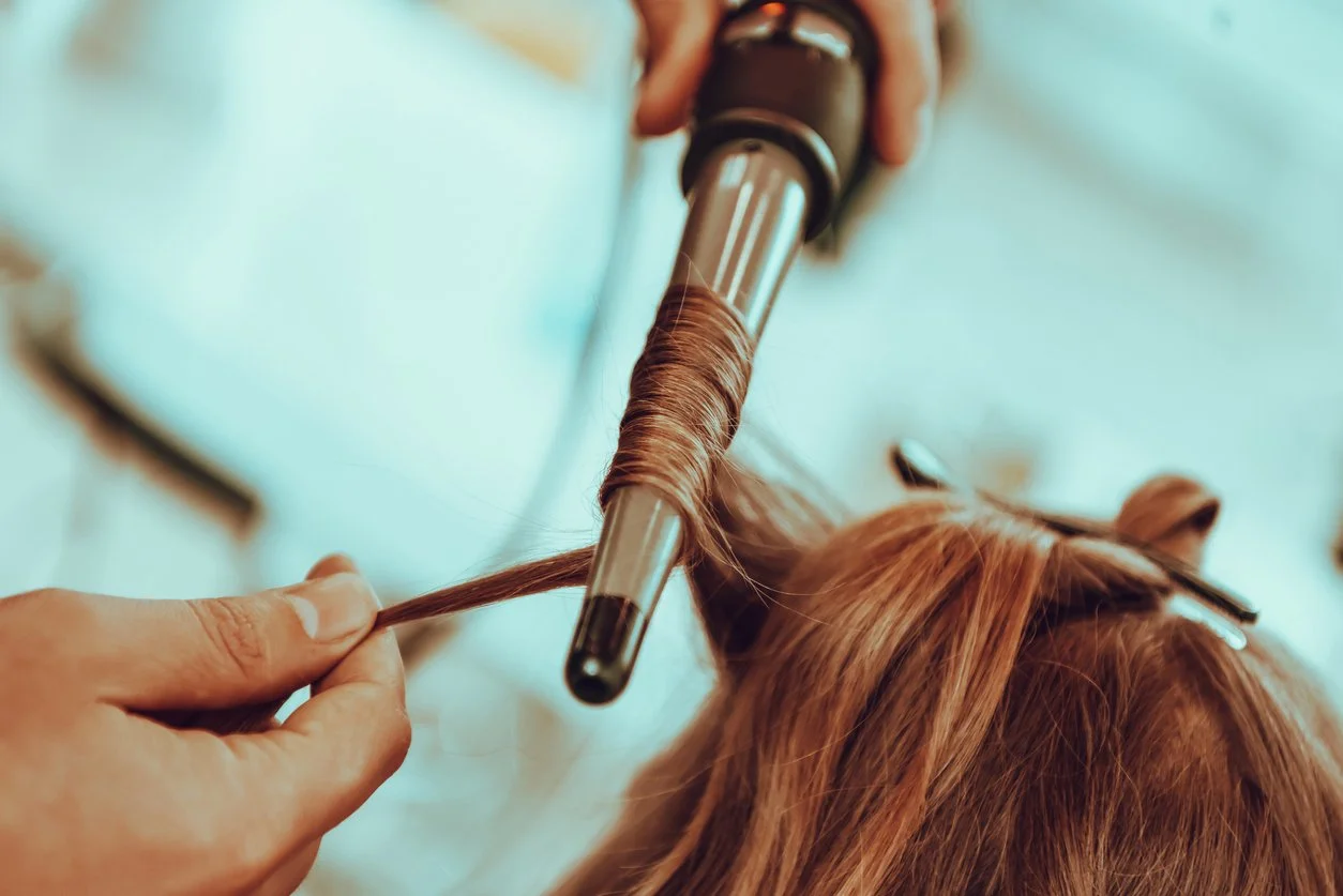 curling iron flat iron hot tools