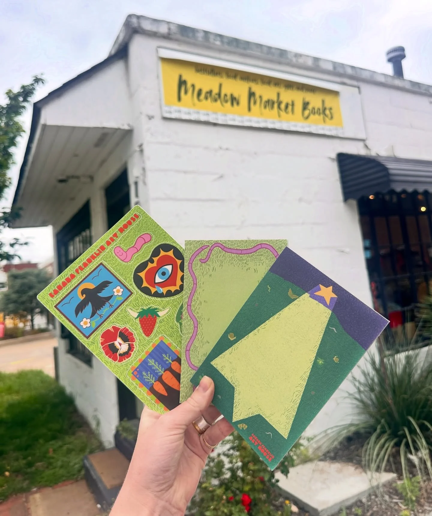 Did you know you can get BFAH stationery at Meadow Market Books? 🌟  Last year I met the soon to be owners of Meadow Market Books while vending at the Tulsa Farmers&rsquo; Market. They shared the news that they would be opening a bookstore on Cherry 