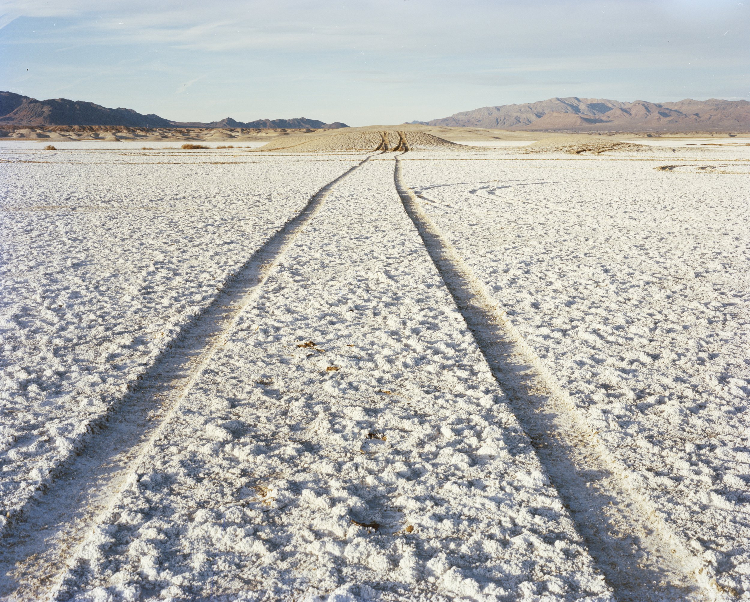4x5 color film. Tecopa, CA