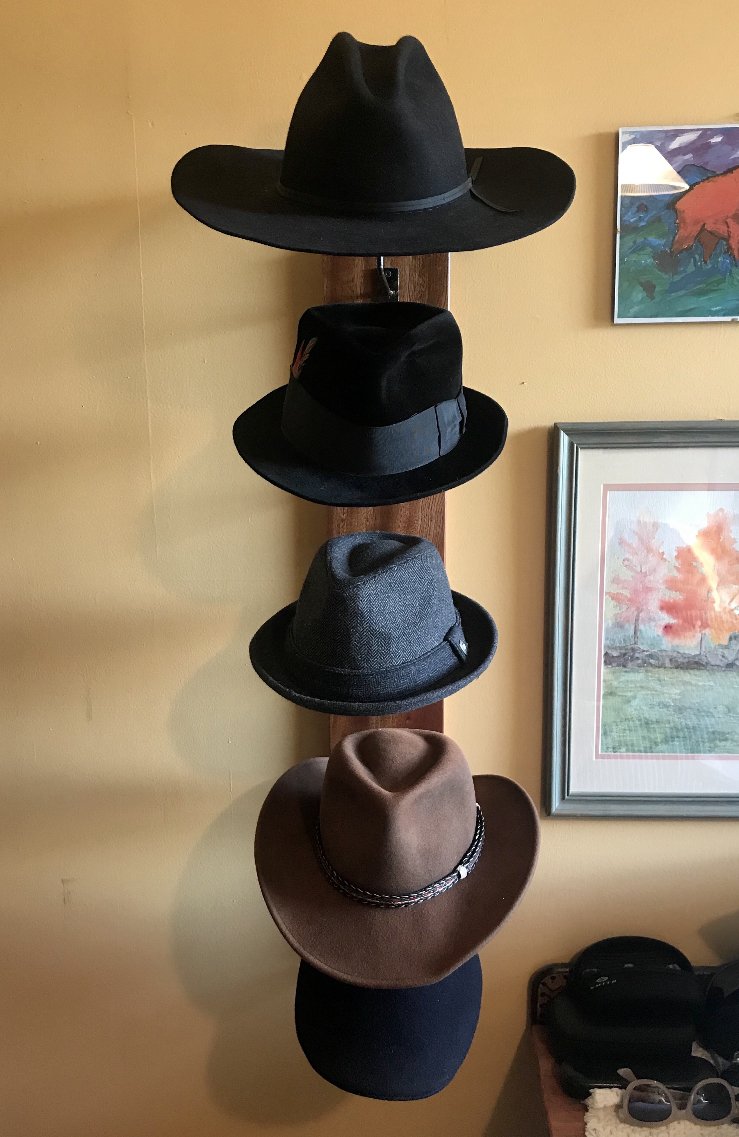 Custom Design Hat Rack