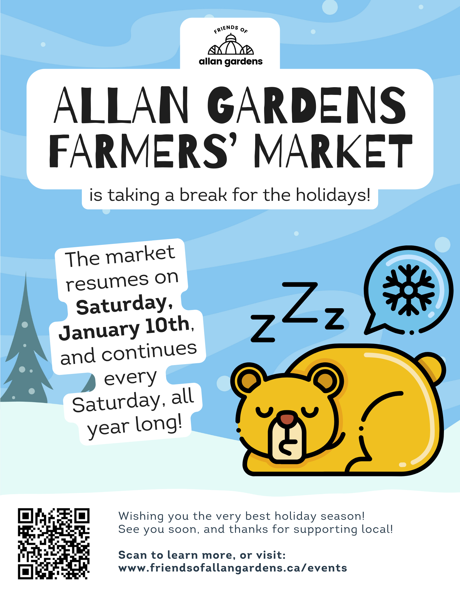 Farmers' Market Closure