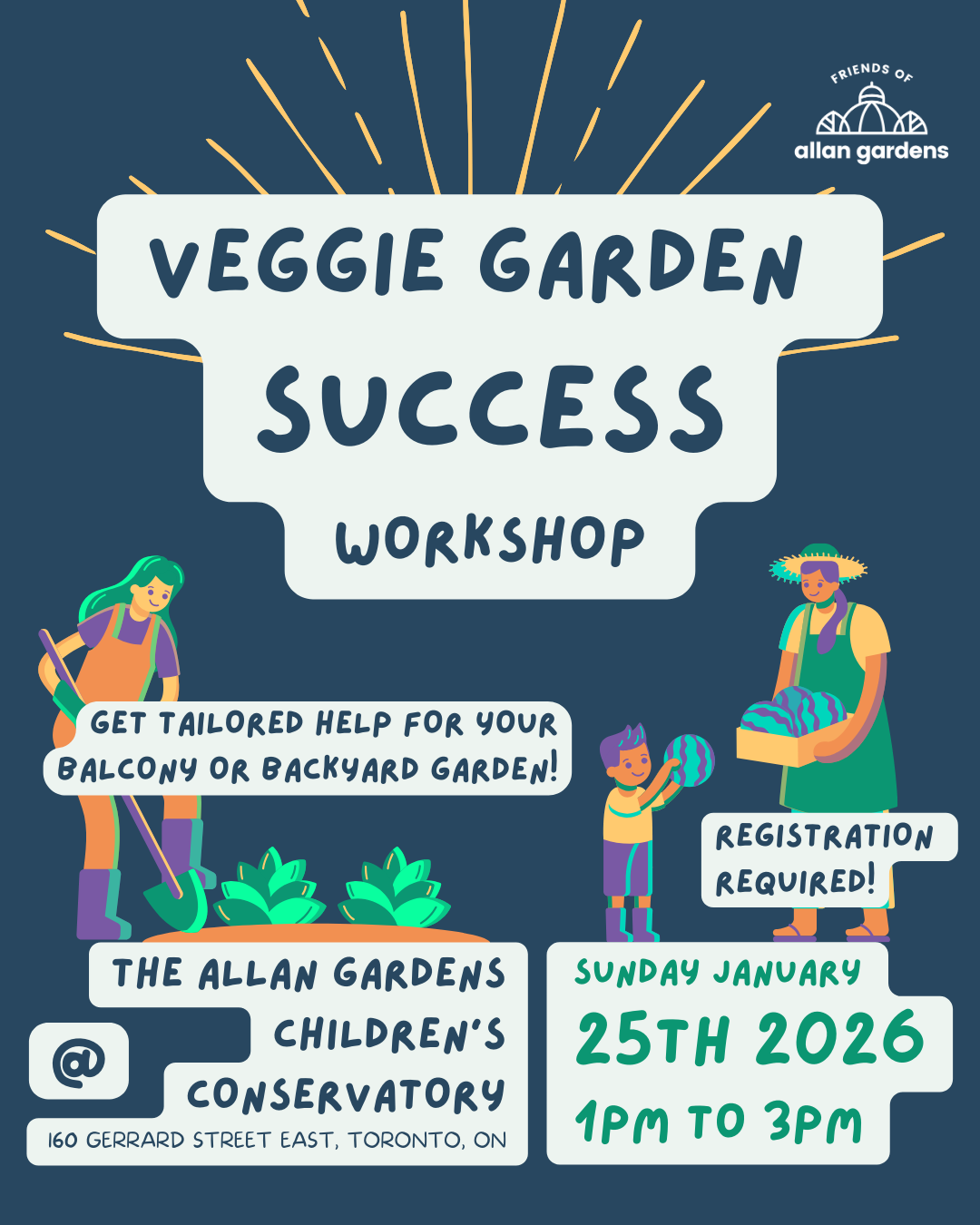 Veggie Garden Success Workshop