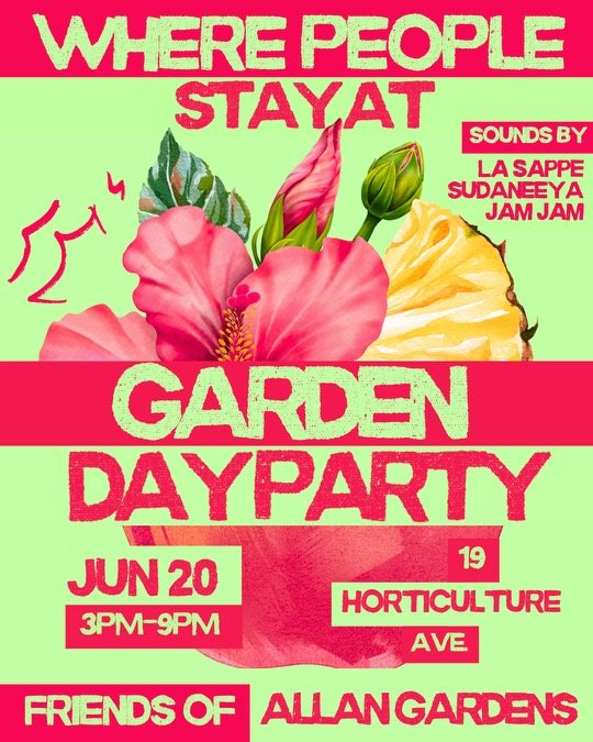 Where People Stay At: Garden Day Party