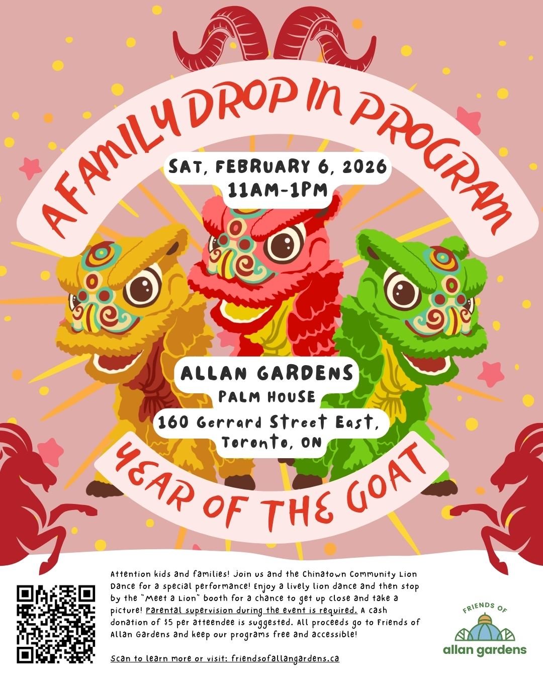 Lion Dance at Allan Gardens!
