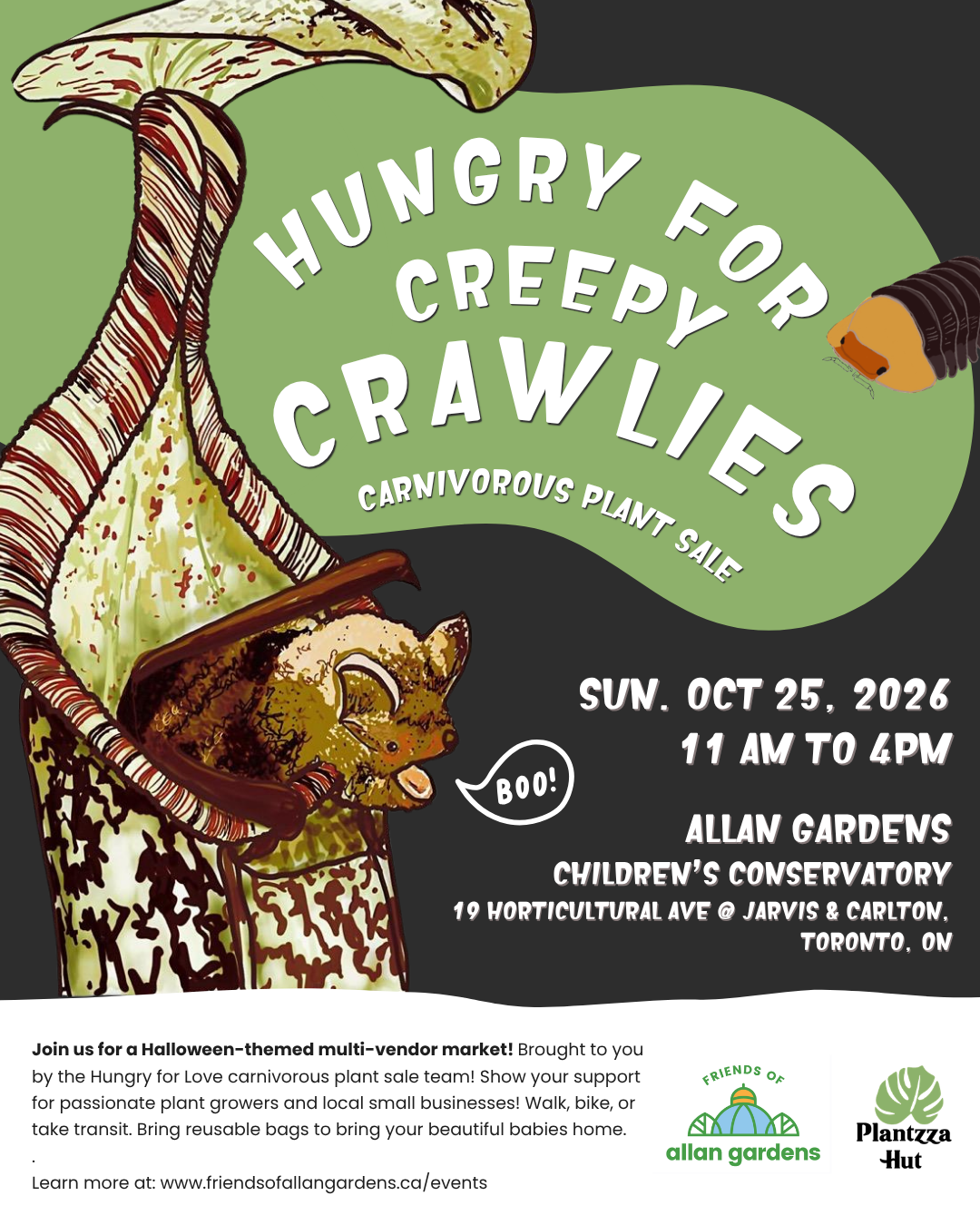 Hungry for Creepy Crawlies