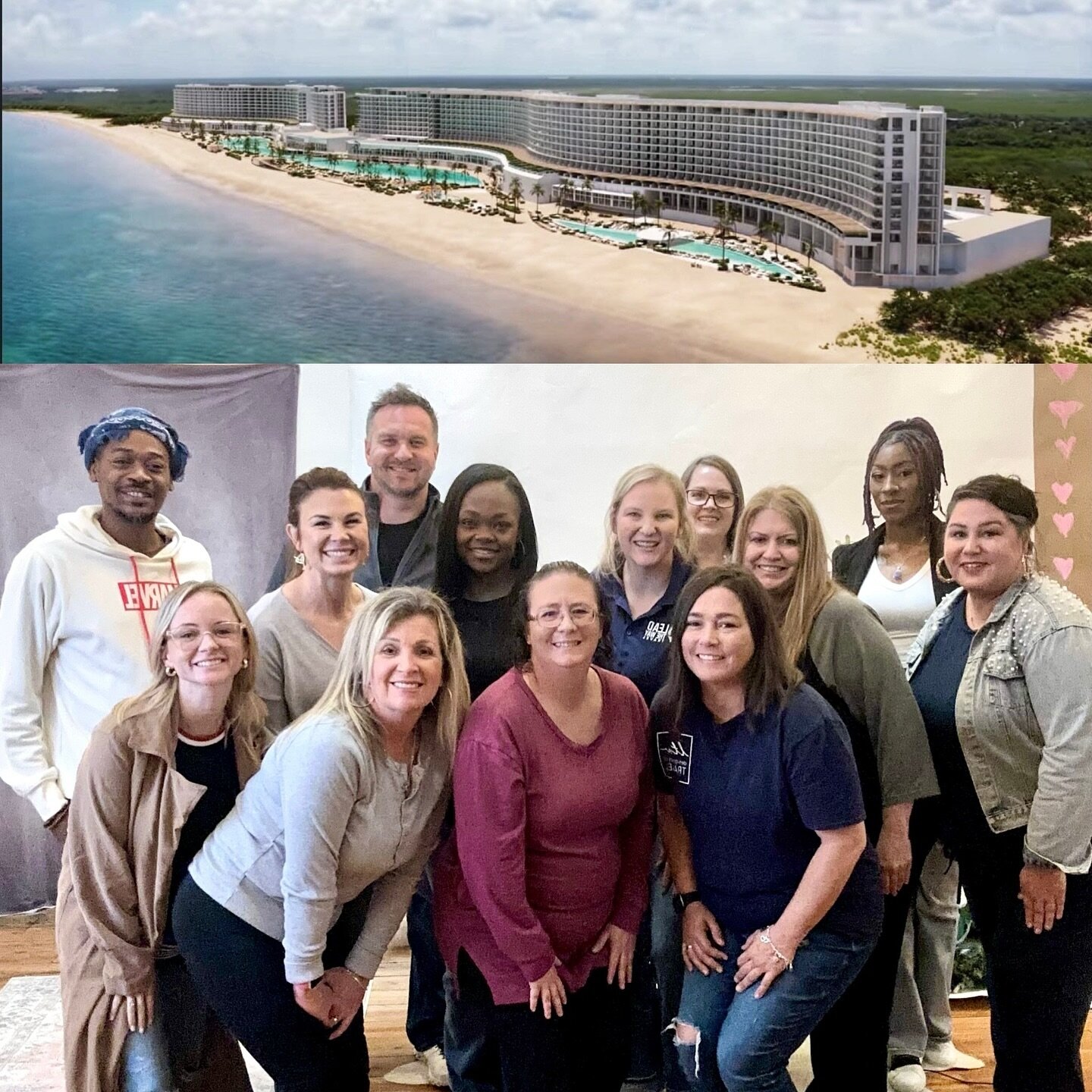 🌴 Big news from our LTW Travel Team meeting! Luke from AIC Resorts stopped by to spill the beans on their latest gem &ndash; the all-inclusive family resort Ava in Cancun. Imagine this: every room with an ocean view! 😍 It&rsquo;s truly a &lsquo;som