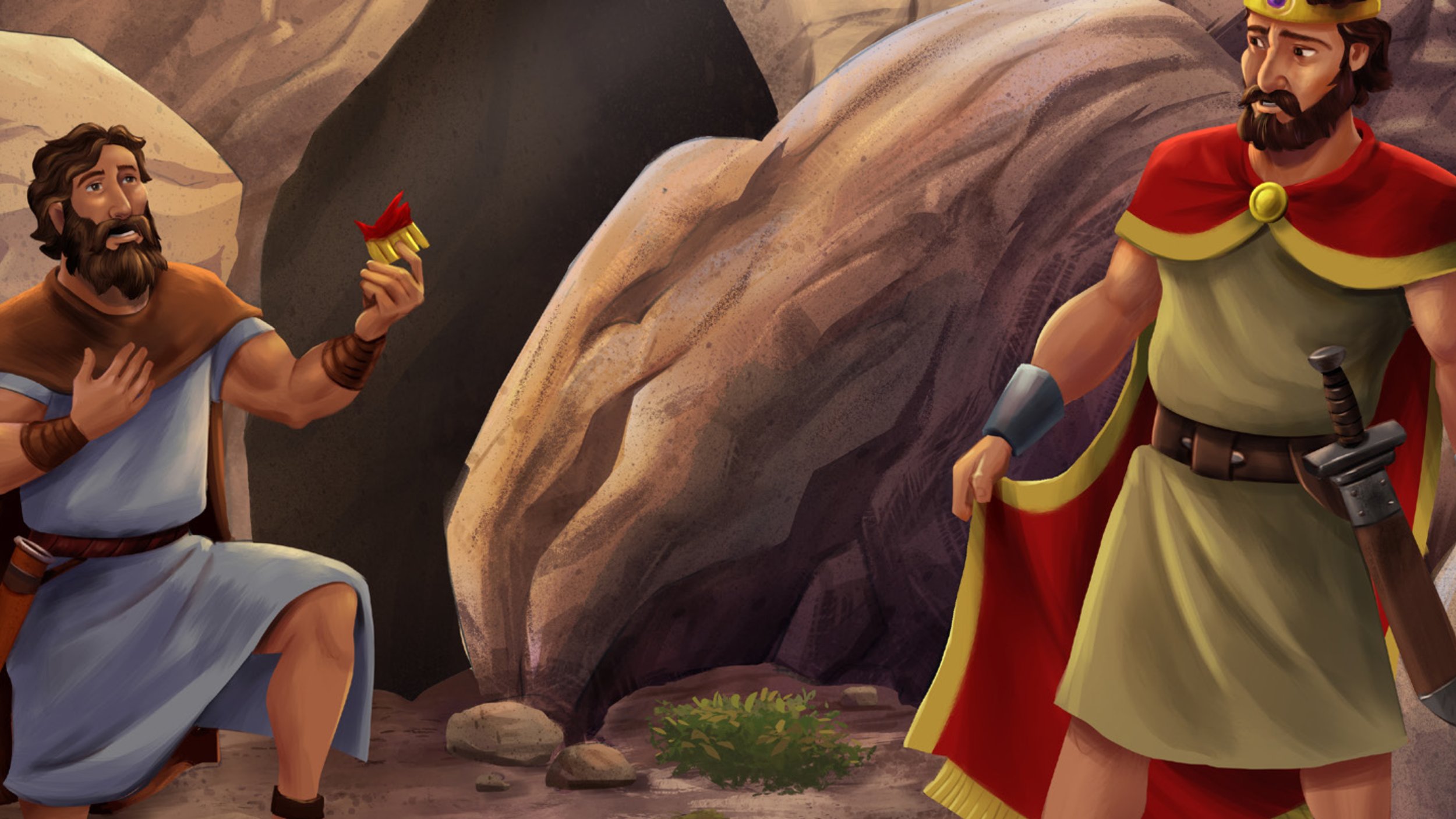 David Showed Mercy (1 Samuel 24)