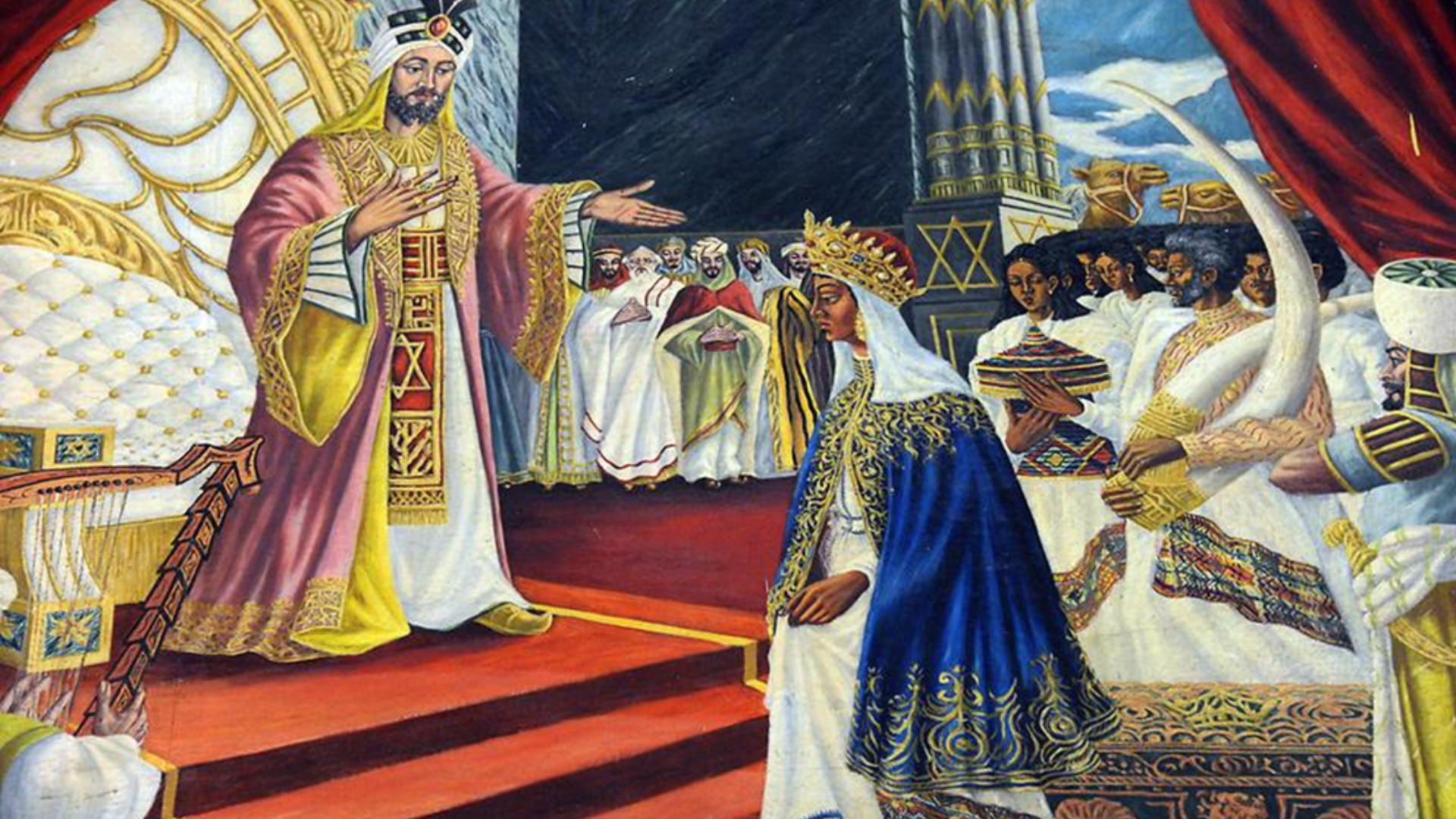 The Queen of Sheba Visited Solomon (1 Kings 10:1-13)