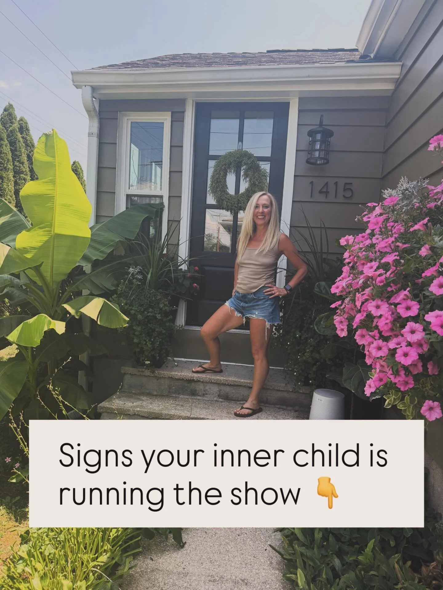 Signs your inner child is running the show 👇

Yesterday, I shared about the 6-year-old version of me who once ran my life.

Today, I want to name how she used to show up and how I recognize her now.

Signs your inner child might be running the show: