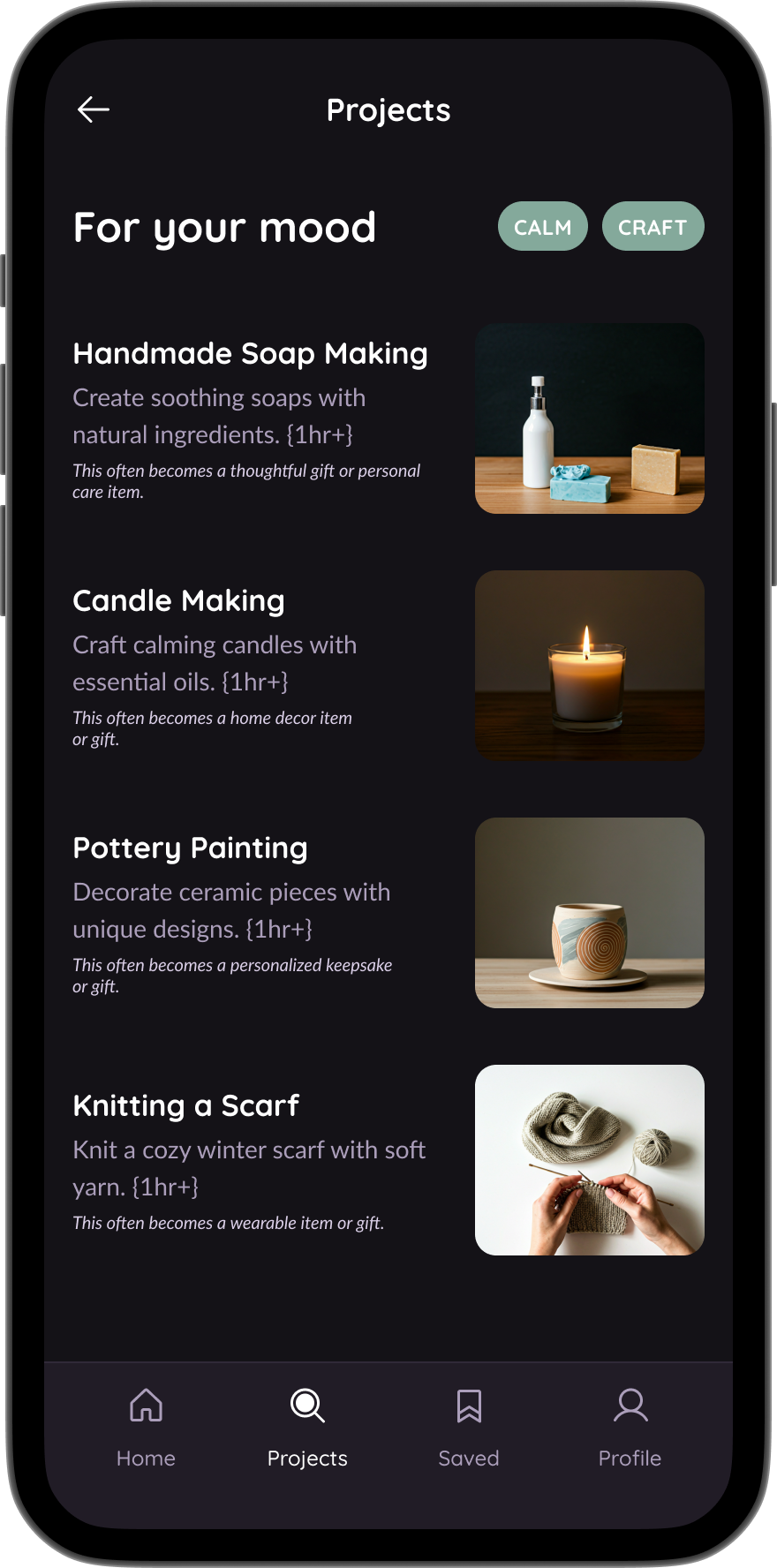 Mobile phone screen displaying alerts with timestamps, a news image of students walking on a school campus, and icons at the bottom for home, contacts, alerts, notifications, and location.