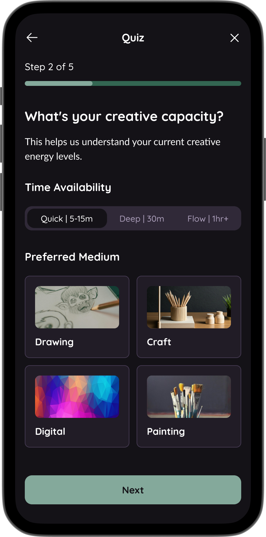 A smartphone screen displaying a chat conversation with a person named Jane Doe. The chat includes a text message, a voice message, and a photo of a person holding a gun in a room with wooden floors.