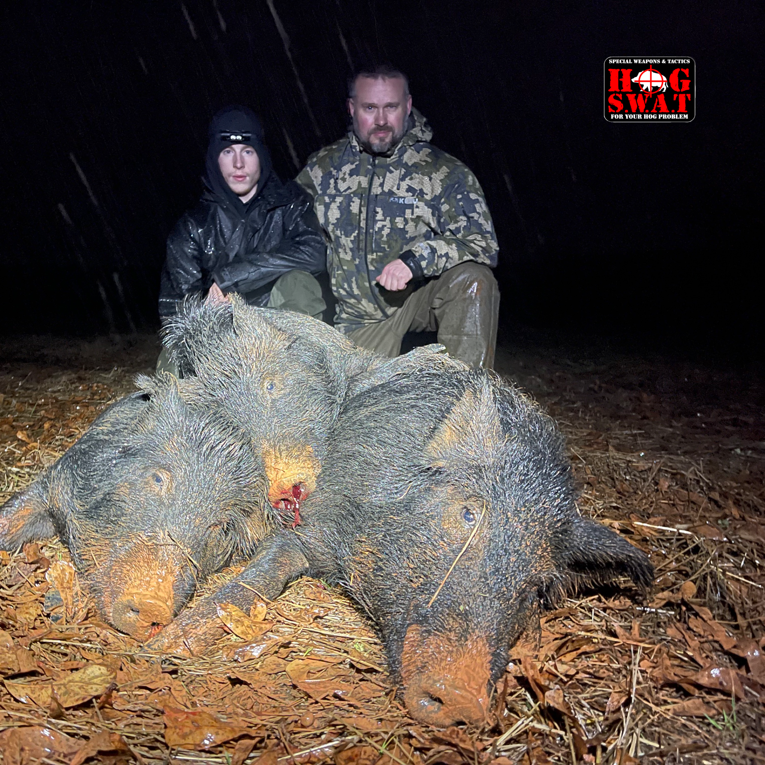 Father and Son Hog Hunt