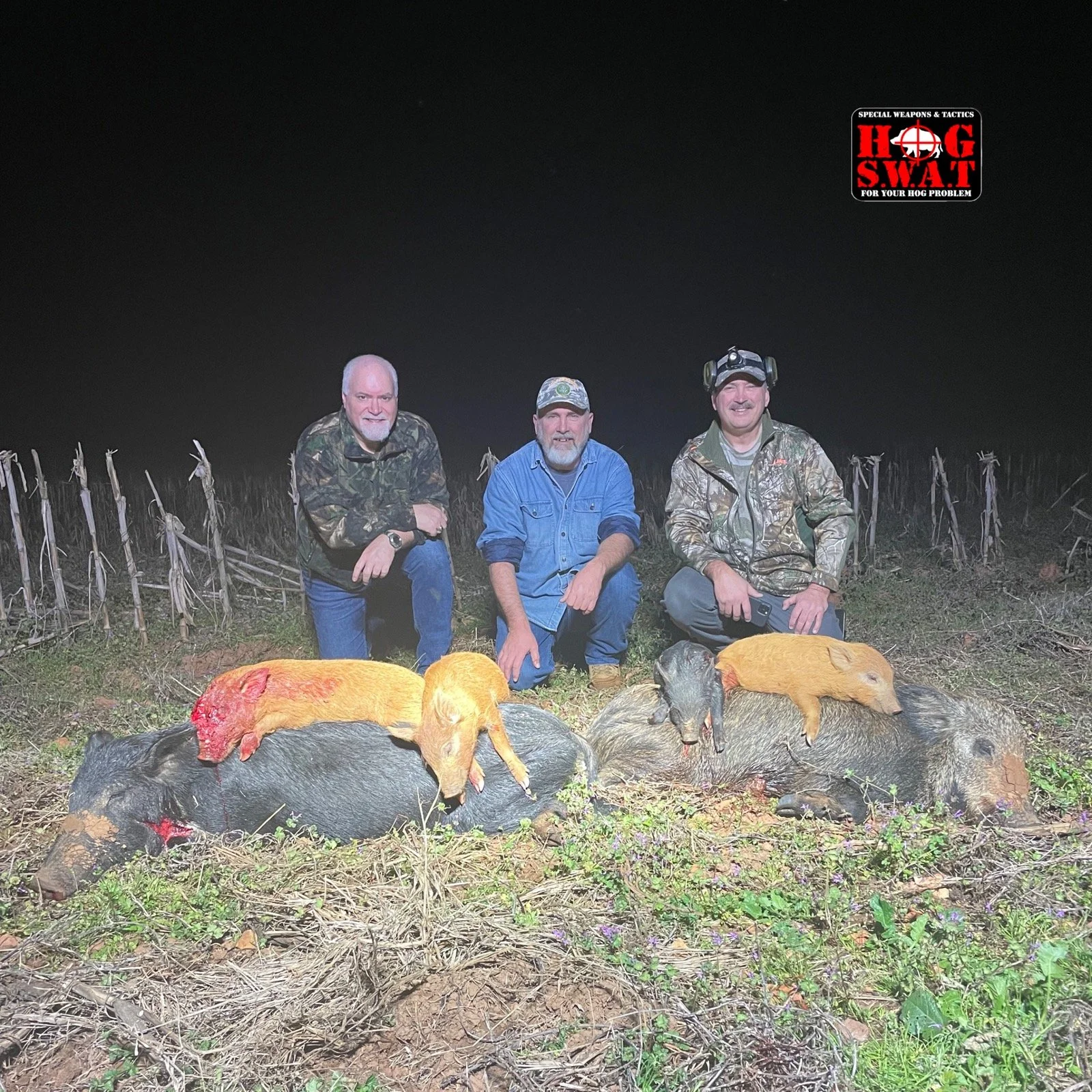 Night Hog Hunting Southwest Georgia