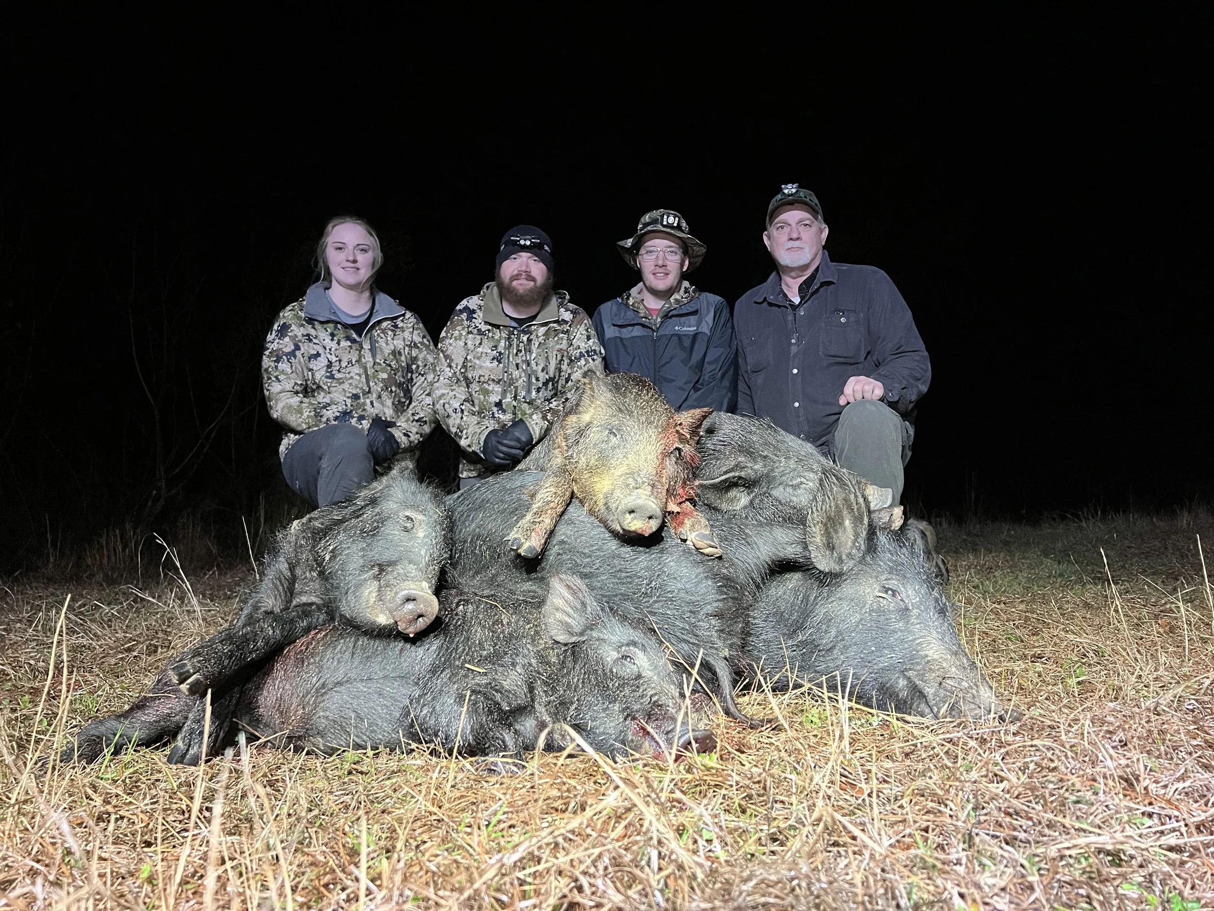 2 PIG PILES 1 NIGHT