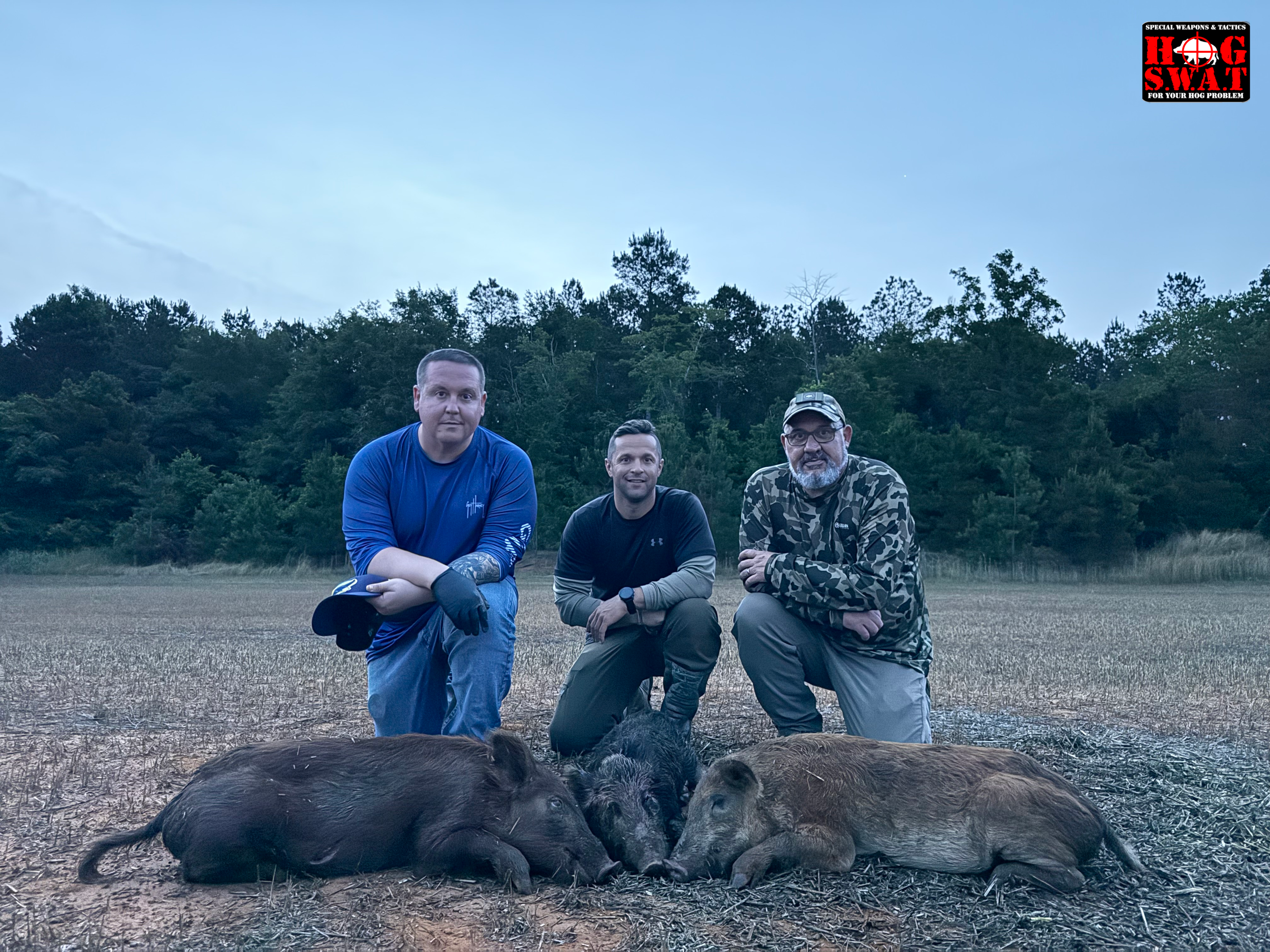 Father and Son Thermal Hog Hunt in Georgia