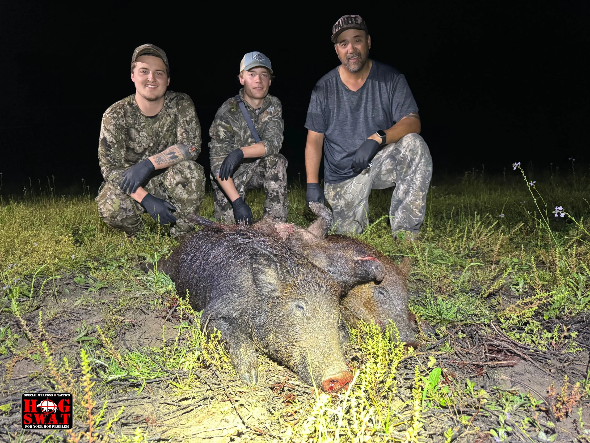 First Time Night Hog Hunting