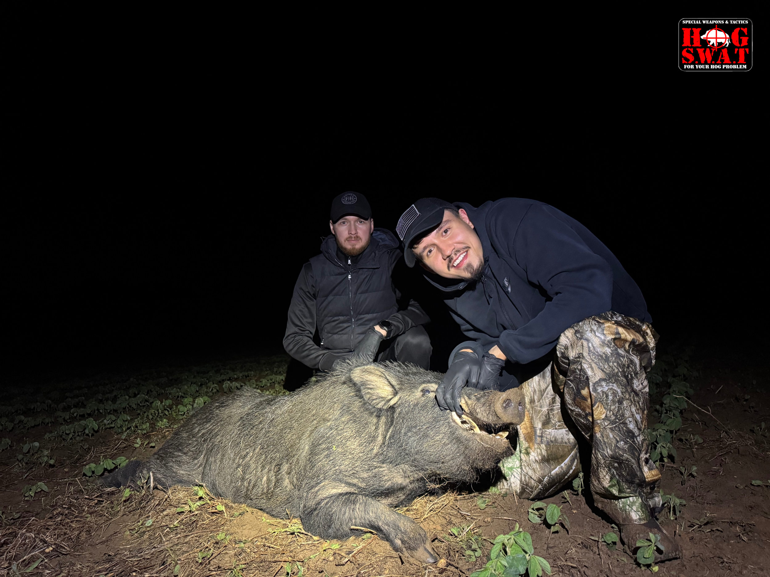 Friends Wild Boar Hunting