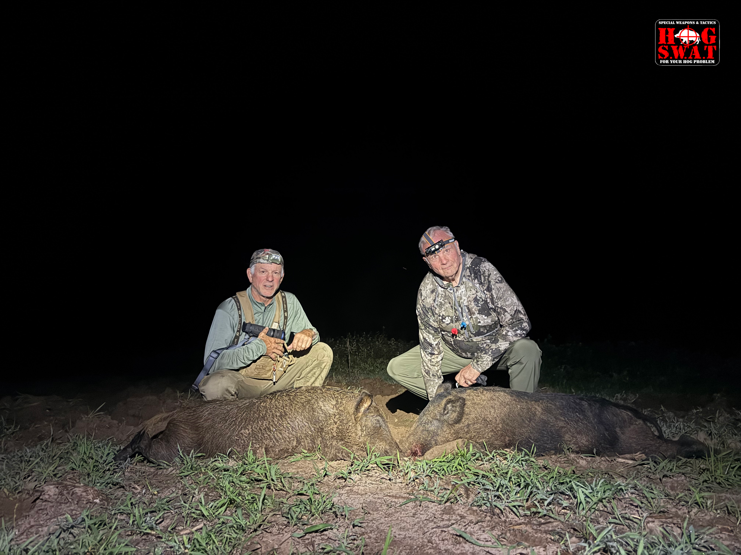 Thermal Hog Hunting With Friends