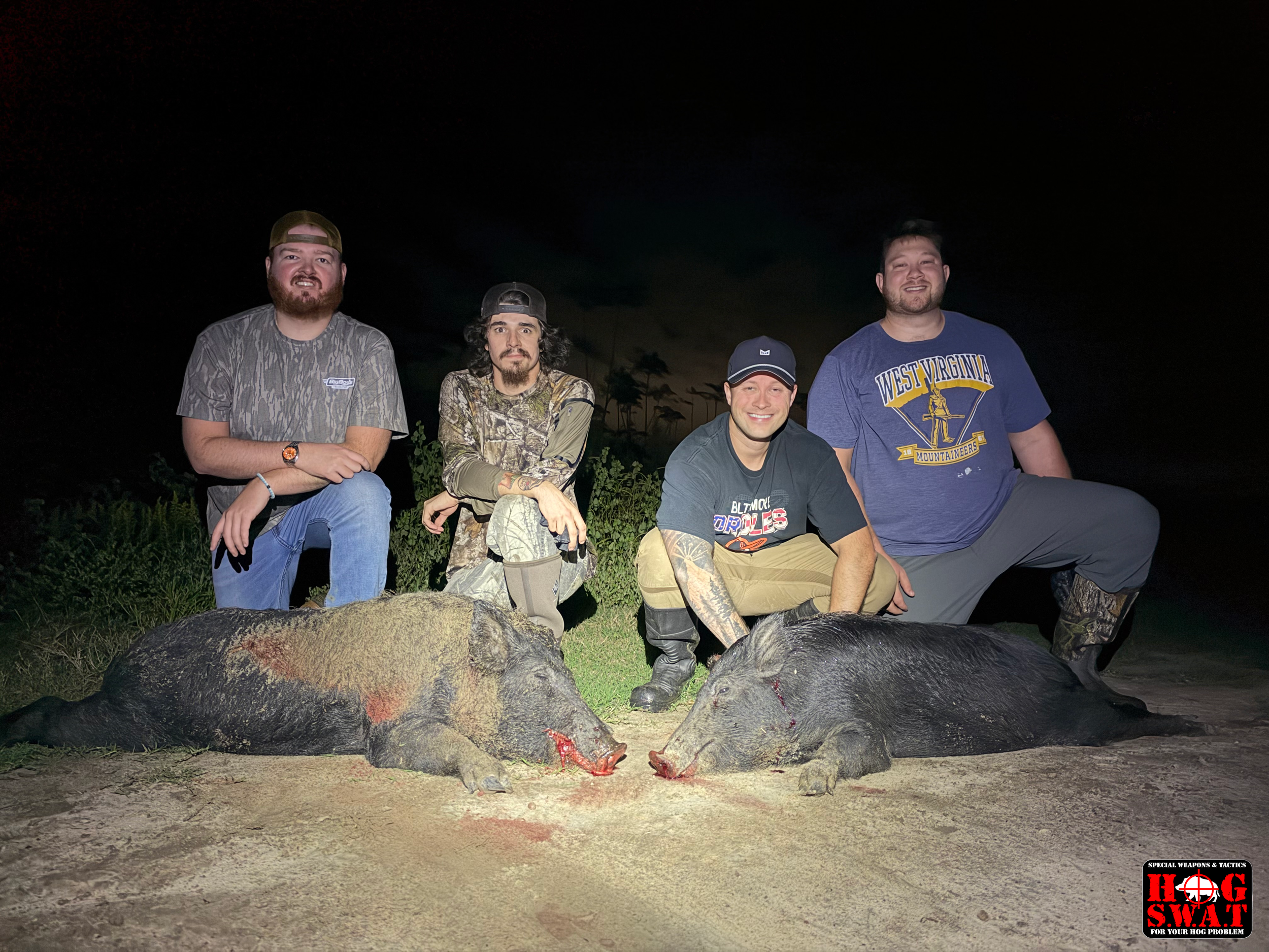 A day after the Hurricane - Hog Hunting