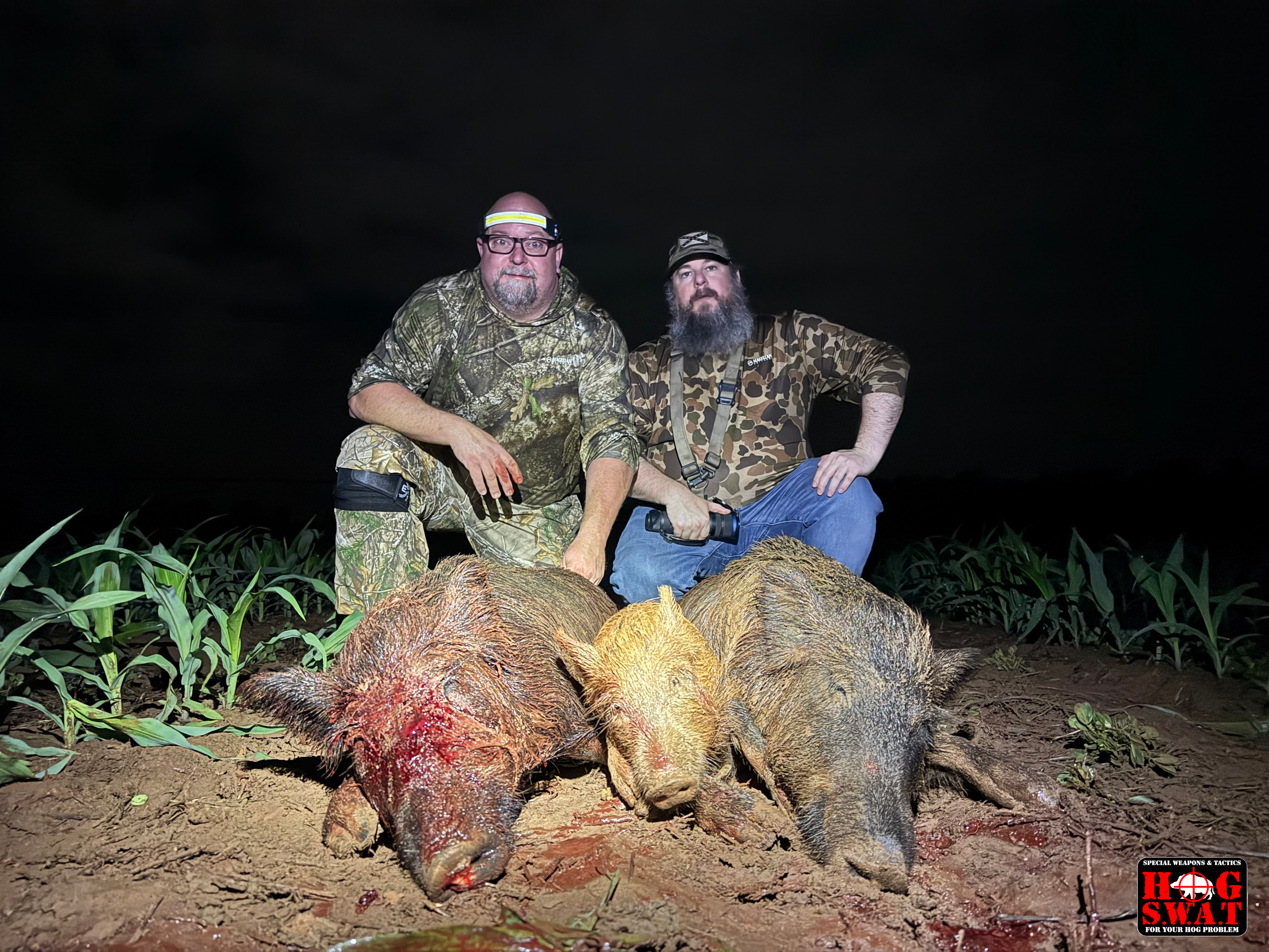 Guided Thermal Hog Hunting