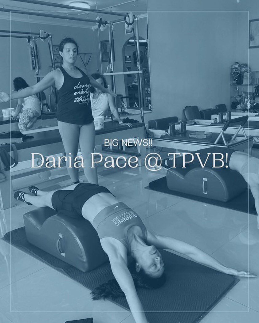 Have you heard 📢

True Pilates will be hosting an Intermediate Seminar August 9-10th!

This will be taught by the incredible Daria Pace who is a Level 2 RPI Teacher Trainer.

She will be here August 7-10 and has availability for private lessons and 
