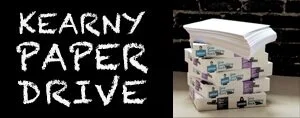 Kearny School Events and Paper Drive