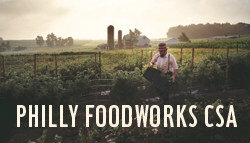 Contribute $10 to NLNA when you sign up for your Spring Philly Foodworks CSA