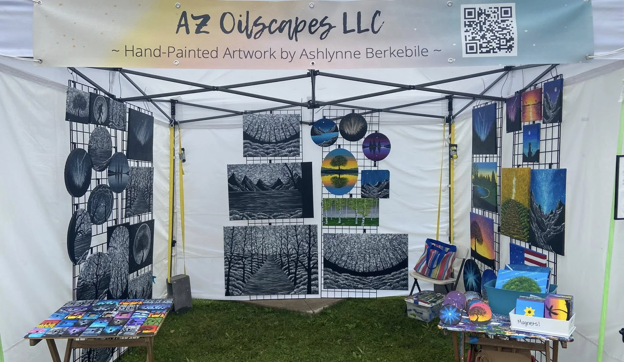AZ Oilscapes at Portage Summerfest