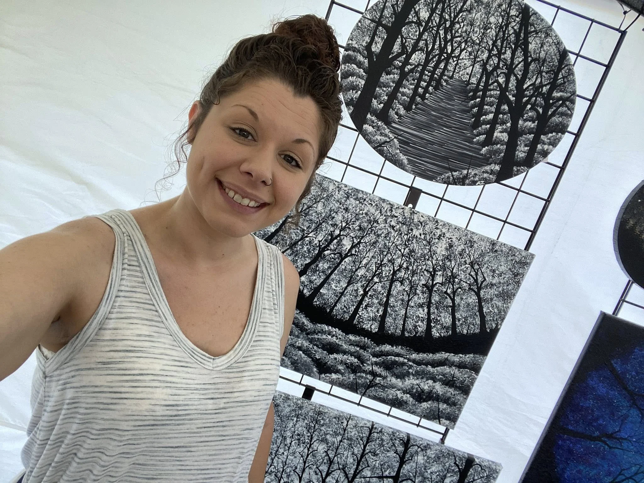 AZ Oilscapes at Harrisburg Kipona Festival