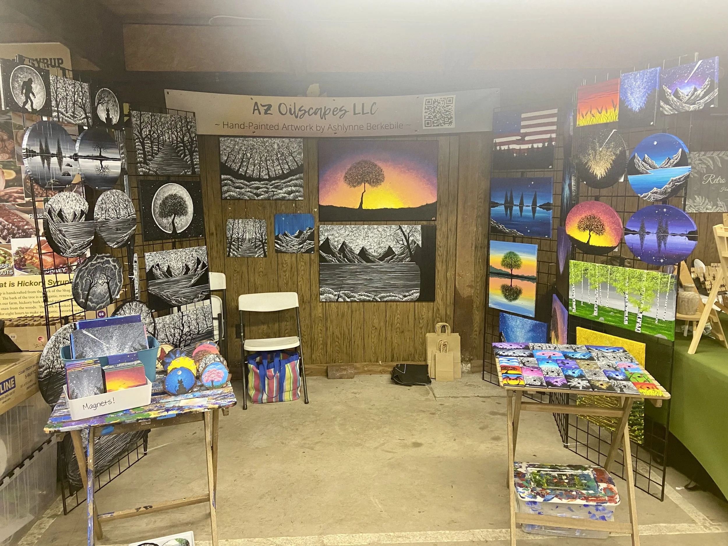 AZ Oilscapes at PA Maple Festival