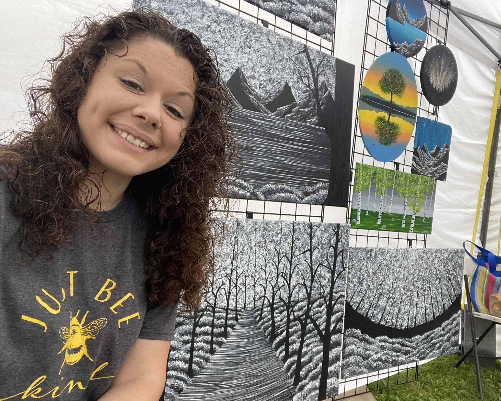 AZ Oilscapes at Greensburg Night Market