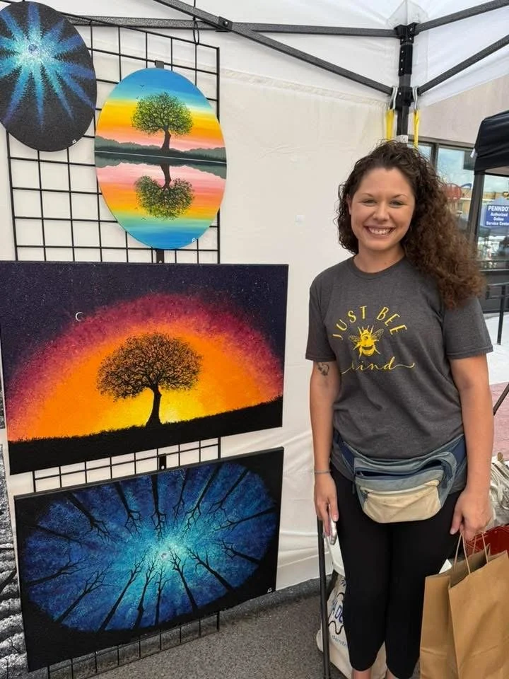 AZ Oilscapes at Greensburg Night Market