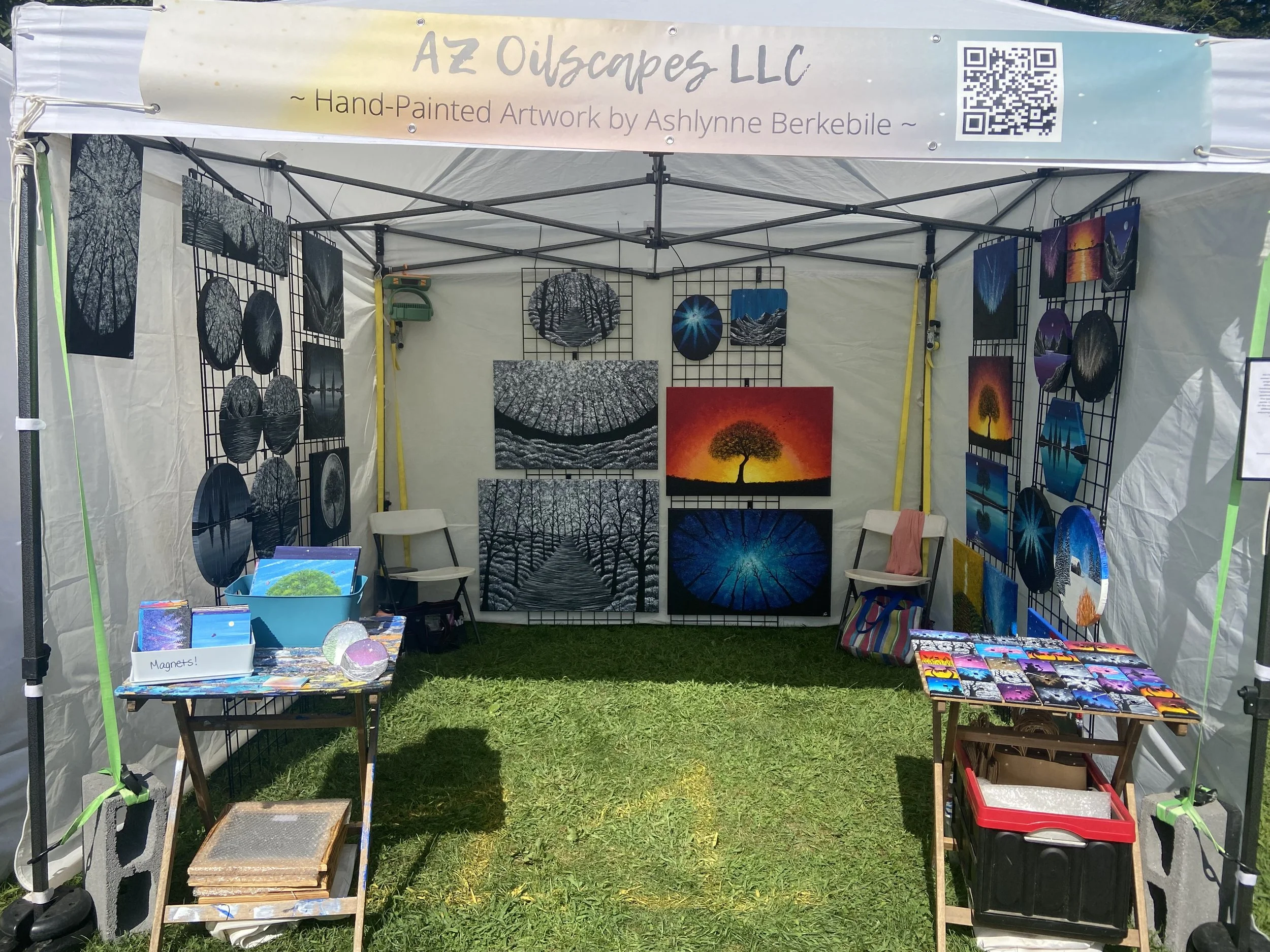 AZ Oilscapes at Westmoreland Arts and Heritage Festival
