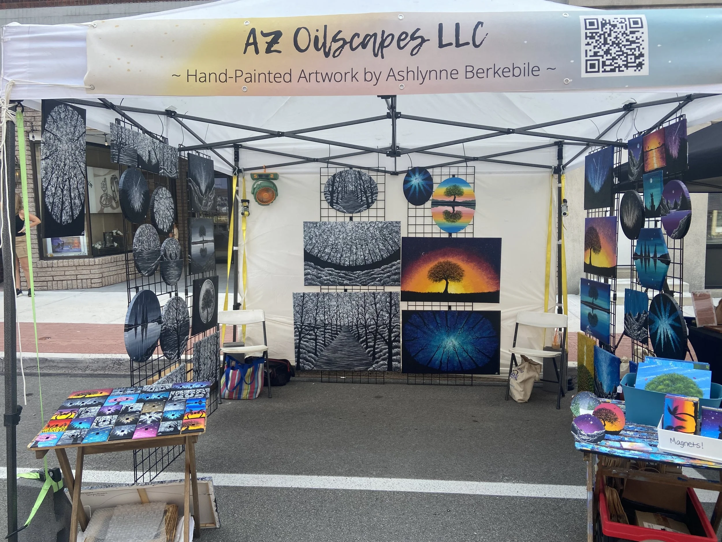 AZ Oilscapes at Vandergrift Artfest