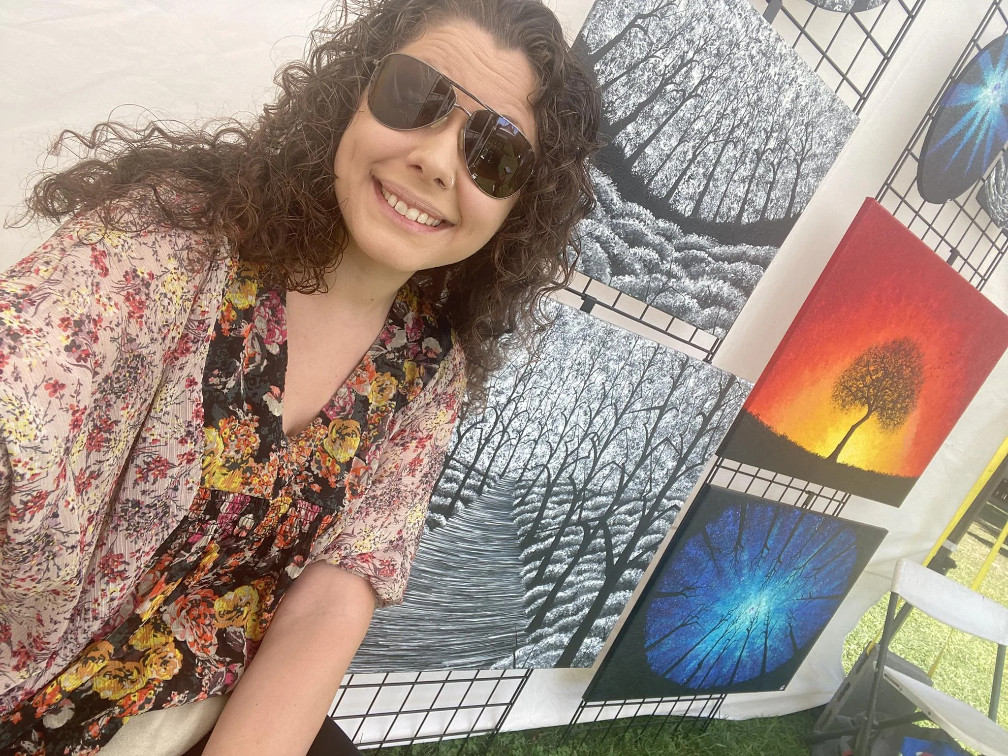 AZ Oilscapes at Portage Summerfest