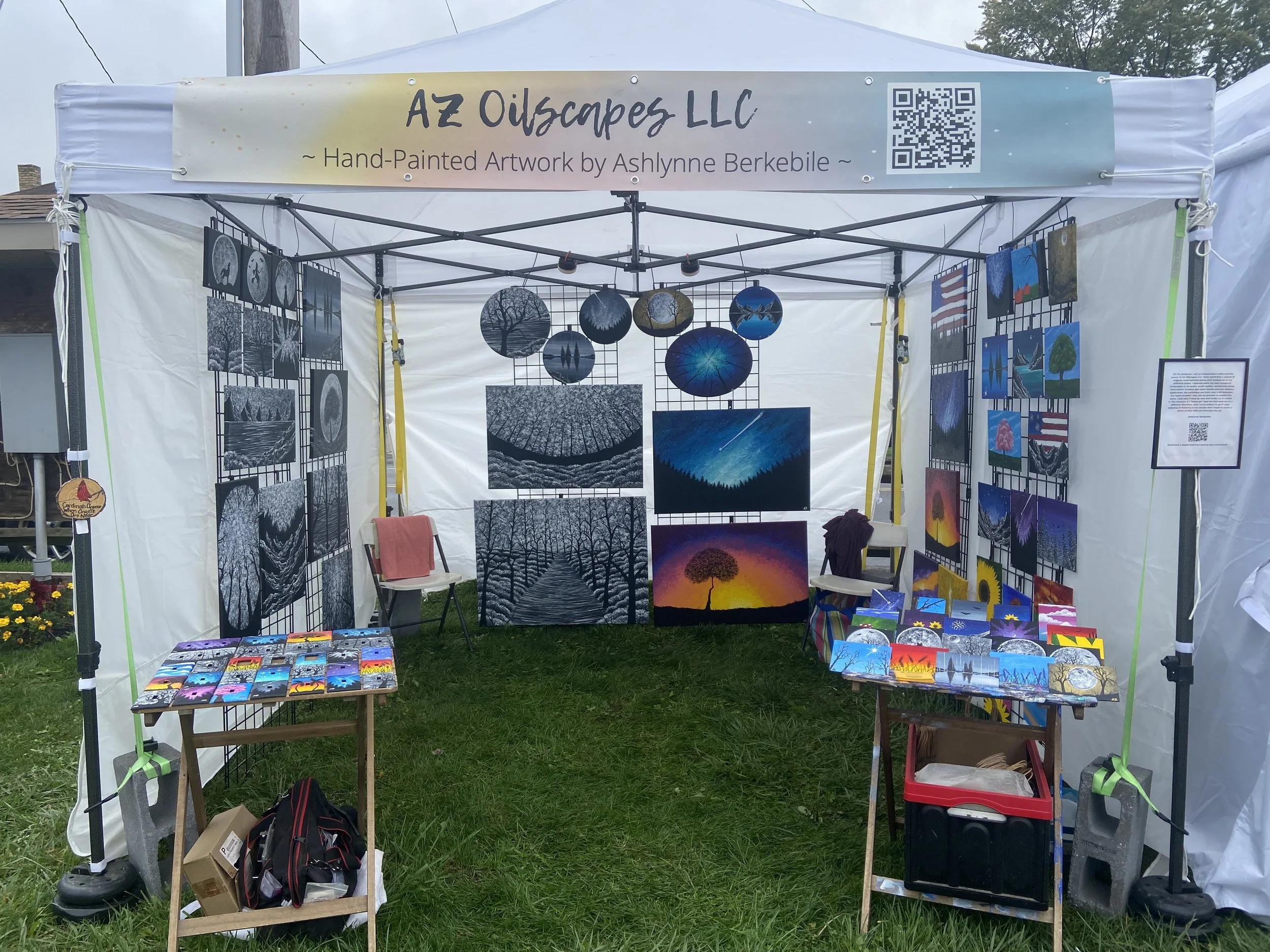 AZ Oilscapes at Art Walk in the Park