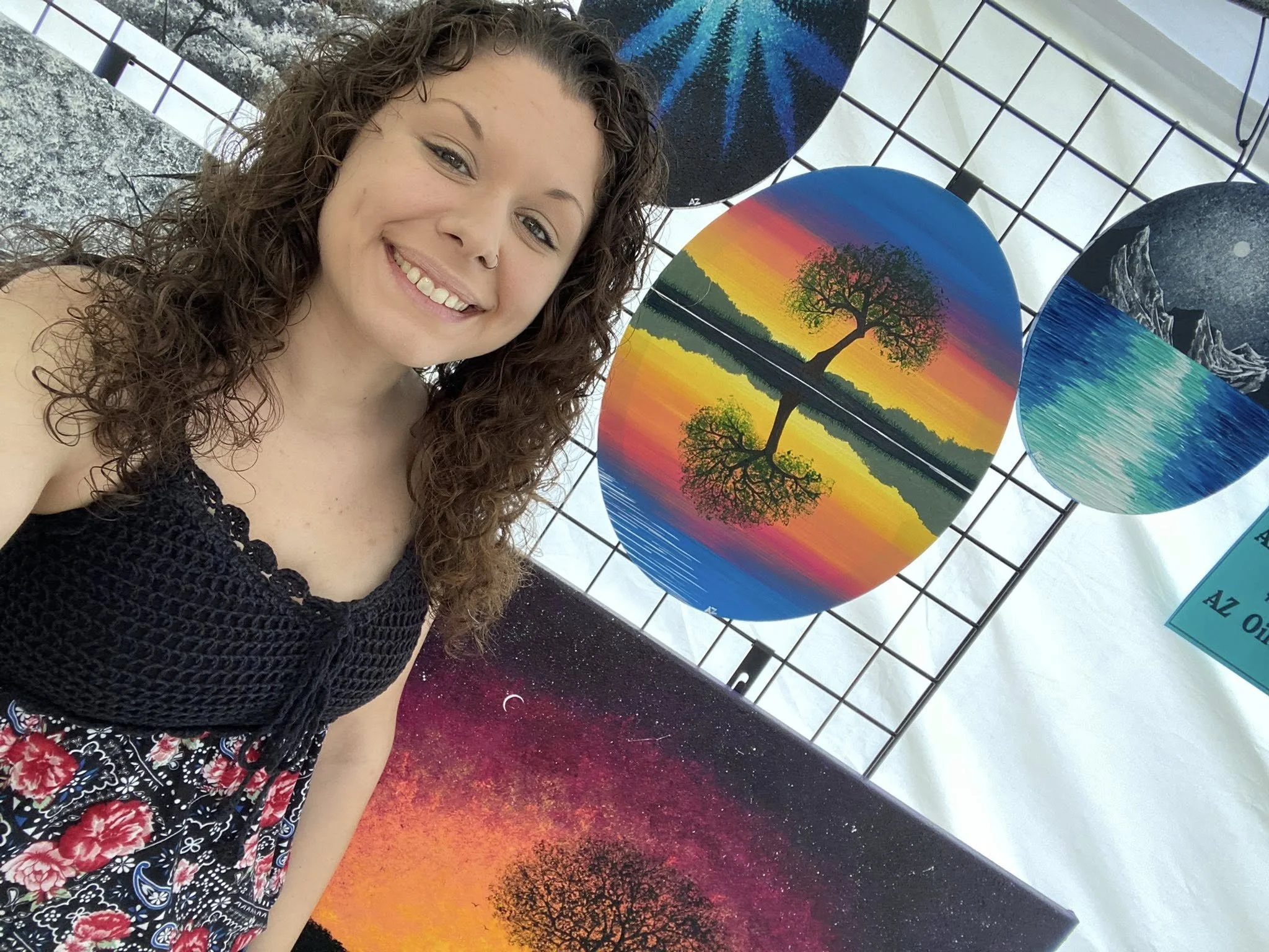 AZ Oilscapes at Kipona Festival