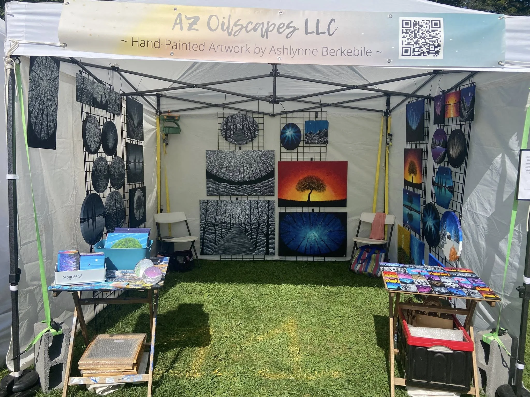 AZ Oilscapes at New Germany Festival