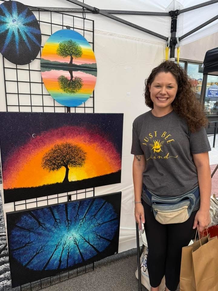 AZ Oilscapes at Greensburg Night Market