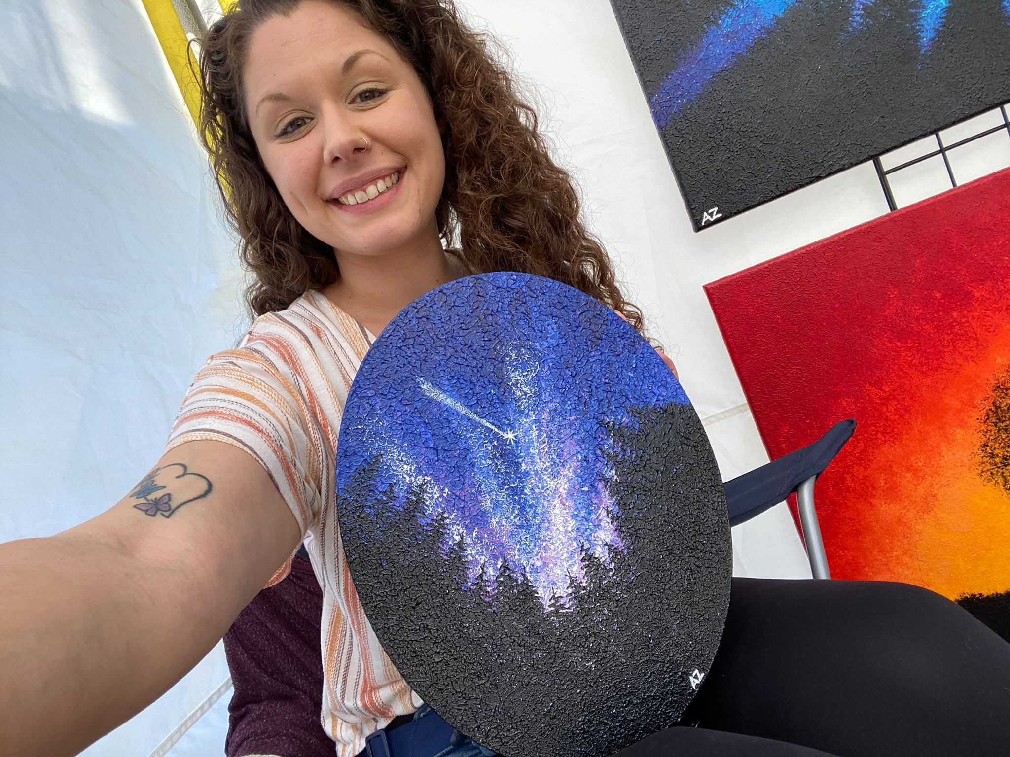 AZ Oilscapes at Springs Folk Fest