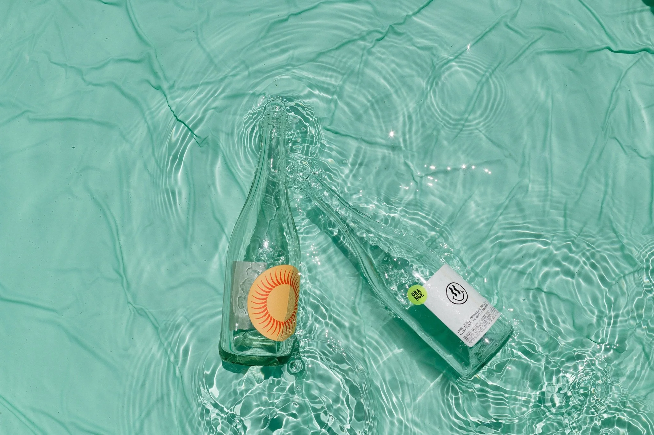 Felt like doing a little &ldquo;making of the shot&rdquo; with some of my most liked photos. Starting with these natural wine bottles, shot in my friend&rsquo;s toddler&rsquo;s kiddie pool in her backyard, in maybe two takes