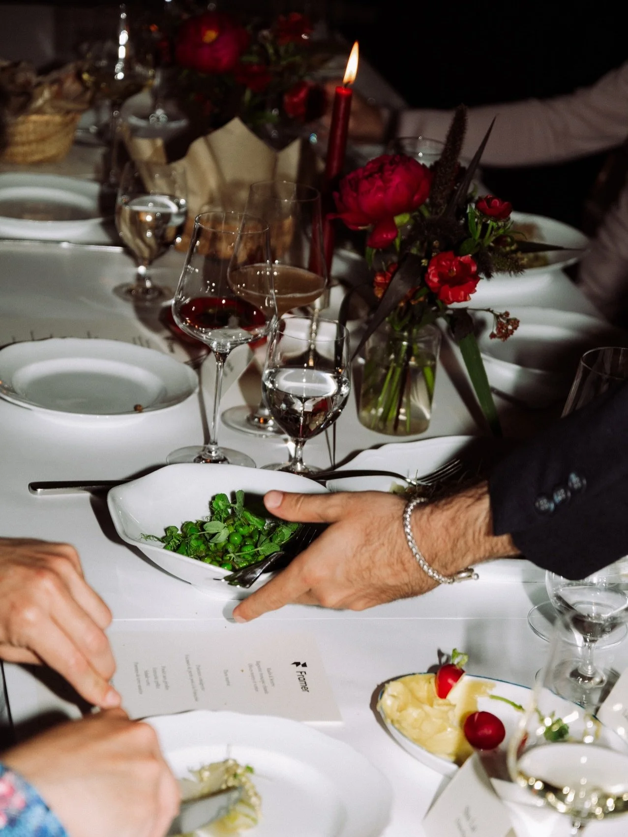 Moments at @verjus_sf earlier this year, shot for @framer