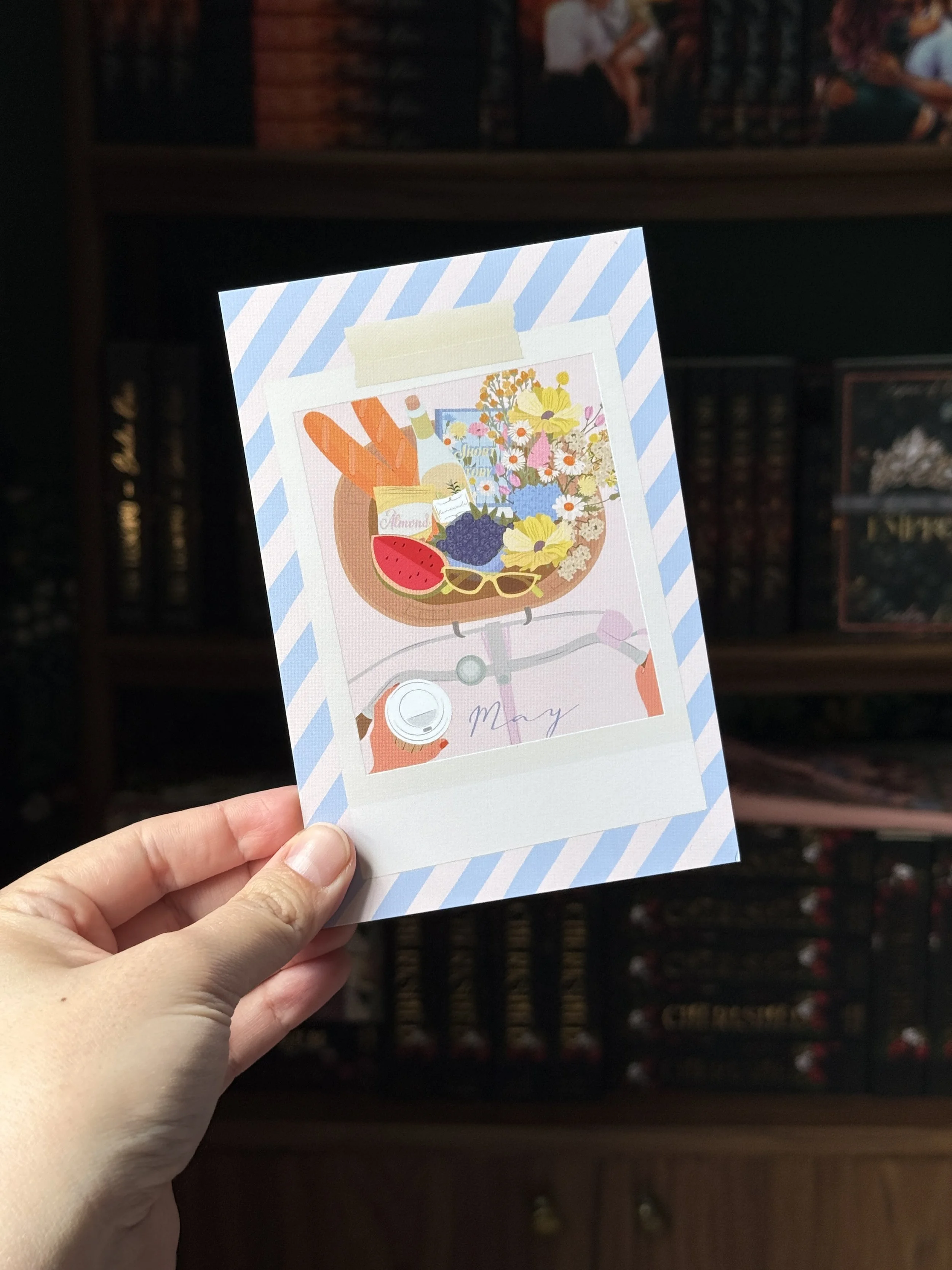 May Bike Ride - Postcard
